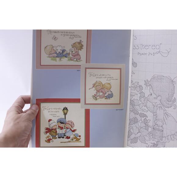 God's In His Heaven, Cross Stitch Designs, 1983, Gloria & Pat, Drawing Board - Picture 6 of 6